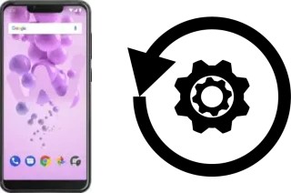 Zurücksetzen oder reset a Wiko View 2 Go