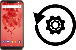 Zurücksetzen oder reset a Wiko View 2 Plus