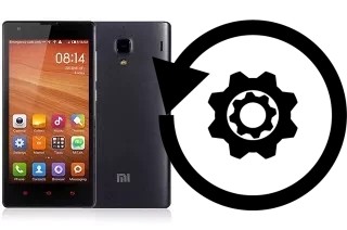 Zurücksetzen oder reset a Xiaomi Redmi 1S