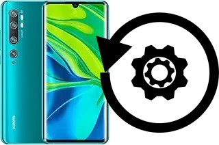 Zurücksetzen oder reset a Xiaomi Mi Note 10