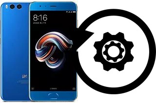 Zurücksetzen oder reset a Xiaomi Mi Note 3