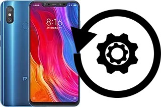 Zurücksetzen oder reset a Xiaomi Mi 8