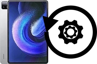 Zurücksetzen oder reset a Xiaomi Pad 6 Max 14