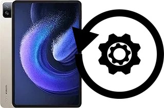 Zurücksetzen oder reset a Xiaomi Pad 6 Pro