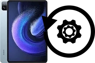 Zurücksetzen oder reset a Xiaomi Pad 6