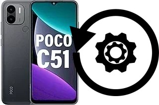 Zurücksetzen oder reset a Xiaomi Poco C51