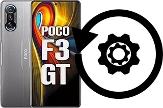 Zurücksetzen oder reset a Xiaomi Poco F3 GT