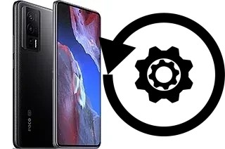 Zurücksetzen oder reset a Xiaomi Poco F5 Pro