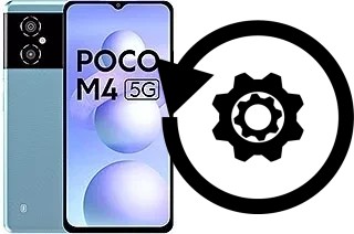 Zurücksetzen oder reset a Xiaomi Poco M4 5G