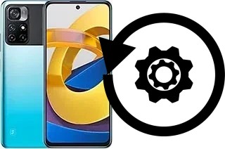 Zurücksetzen oder reset a Xiaomi Poco M4 Pro 5G