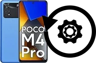 Zurücksetzen oder reset a Xiaomi Poco M4 Pro