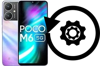 Zurücksetzen oder reset a Xiaomi Poco M6