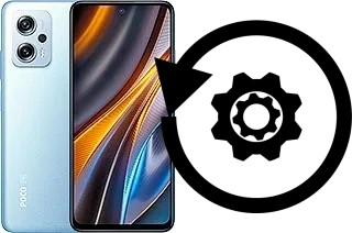 Zurücksetzen oder reset a Xiaomi Poco X4 GT