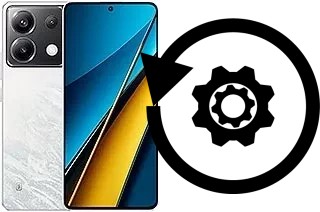 Zurücksetzen oder reset a Xiaomi Poco X6