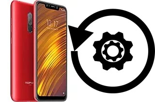 Zurücksetzen oder reset a Xiaomi Pocophone F1