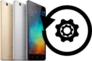 Zurücksetzen oder reset a Xiaomi Redmi 3s Prime