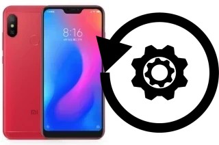 Zurücksetzen oder reset a Xiaomi Redmi 6 Pro