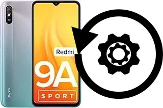 Zurücksetzen oder reset a Xiaomi Redmi 9A Sport