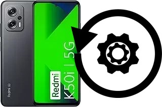 Zurücksetzen oder reset a Xiaomi Redmi K50i