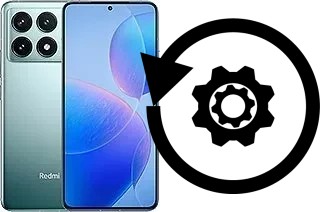 Zurücksetzen oder reset a Xiaomi Redmi K70 Pro