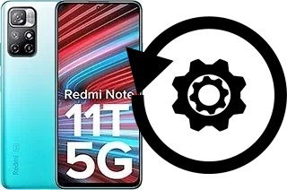 Zurücksetzen oder reset a Xiaomi Redmi Note 11T 5G