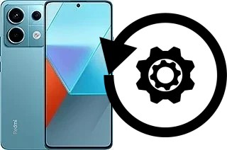 Zurücksetzen oder reset a Xiaomi Redmi Note 13 Pro