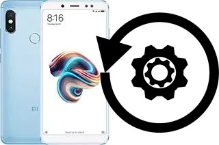 Zurücksetzen oder reset a Xiaomi Redmi Note 5 Pro