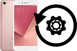 Zurücksetzen oder reset a Xiaomi Redmi Y1 Lite