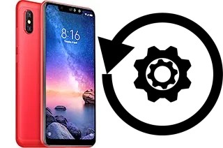 Zurücksetzen oder reset a Xiaomi Redmi Note 6 Pro