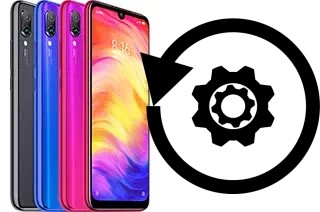 Zurücksetzen oder reset a Xiaomi Redmi Note 7 India