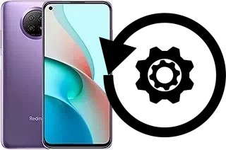 Zurücksetzen oder reset a Xiaomi Redmi Note 9 5G