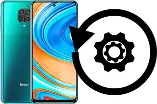 Zurücksetzen oder reset a Xiaomi Redmi Note 9 Pro