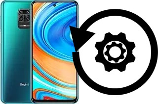 Zurücksetzen oder reset a Xiaomi Redmi Note 9 Pro Max