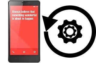 Zurücksetzen oder reset a Xiaomi Redmi Note