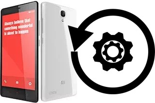 Zurücksetzen oder reset a Xiaomi Redmi Note Prime