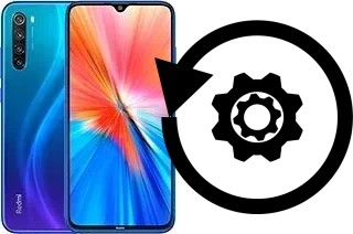 Zurücksetzen oder reset a Xiaomi Redmi Note 8 2021