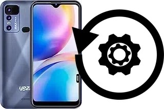 Zurücksetzen oder reset a Yezz Max 3 Plus