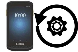 Zurücksetzen oder reset a Zebra TC25