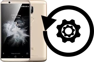 Zurücksetzen oder reset a ZTE Axon 7s