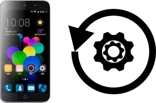 Zurücksetzen oder reset a ZTE Blade A1