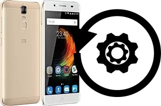 Zurücksetzen oder reset a ZTE Blade A2 Plus