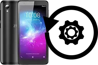 Zurücksetzen oder reset a ZTE Blade A3 (2019)