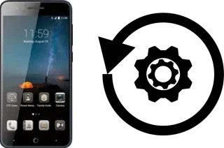 Zurücksetzen oder reset a ZTE Blade A612