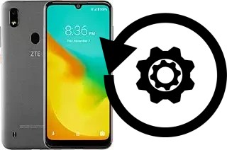 Zurücksetzen oder reset a ZTE Blade A7 Prime