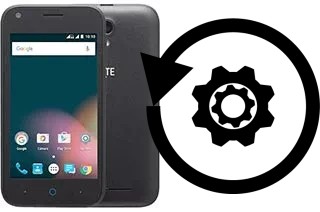 Zurücksetzen oder reset a ZTE Blade L110 (A110)