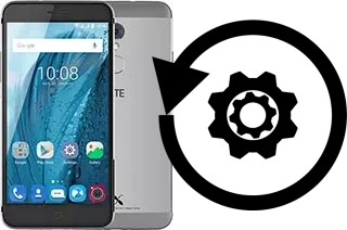 Zurücksetzen oder reset a ZTE Blade V7 Plus