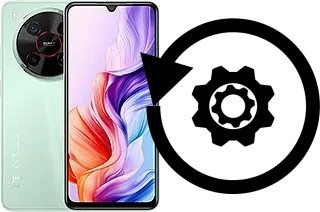 Zurücksetzen oder reset a ZTE Blade V70 Max