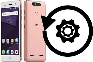 Zurücksetzen oder reset a ZTE Blade V8 Mini