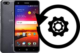 Zurücksetzen oder reset a ZTE Blade X