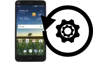 Zurücksetzen oder reset a ZTE Blade X2 Max